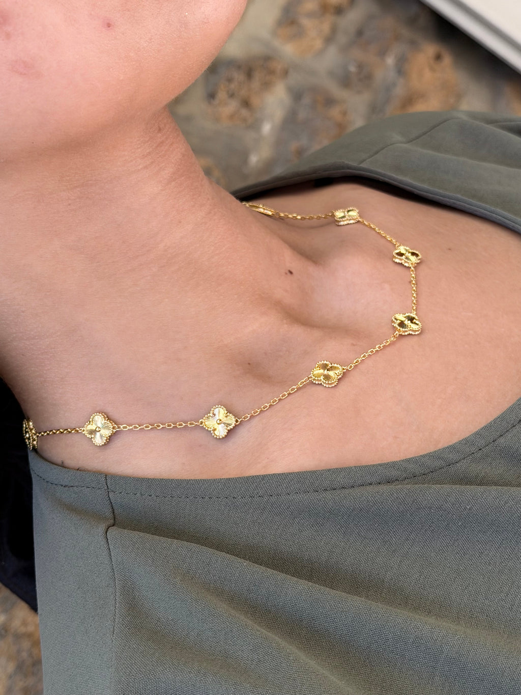 Collier VC mini gold Yassouk