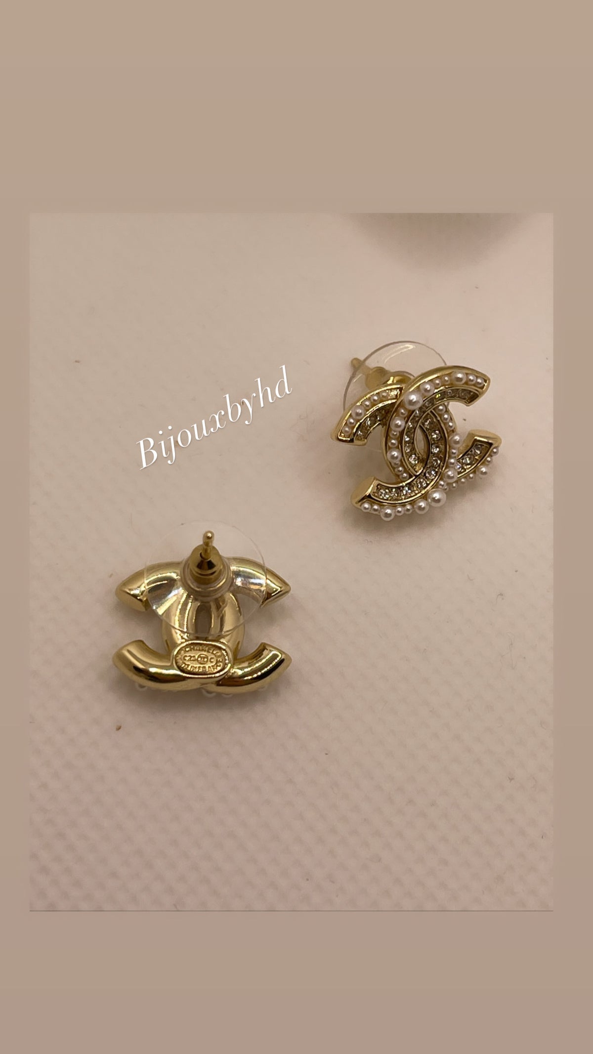 Boucles d’oreilles pearly