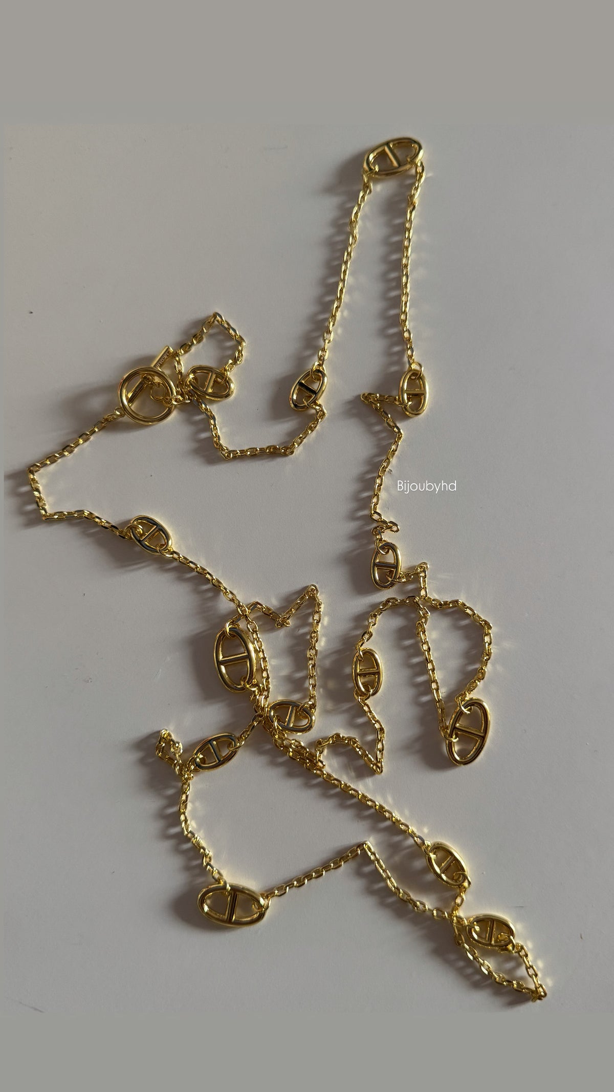 Sautoir Herms charm