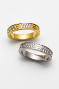Bague luxury Carter full pavé