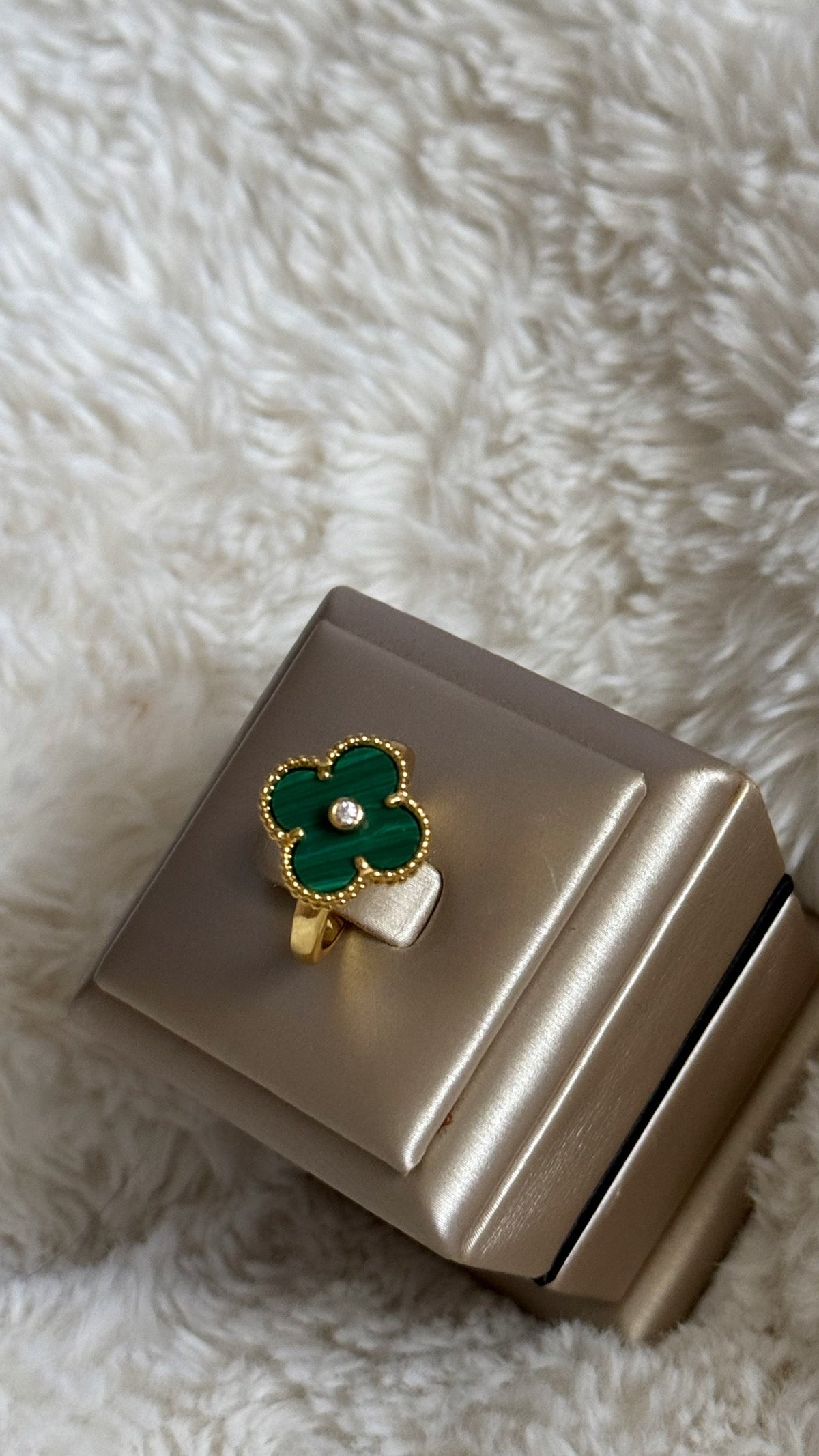 Bague Vc green