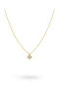 Collier trefle mini Golden