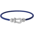Bracelet Fanny bleu roi/argent