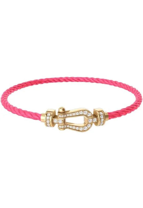 Bracelet Fanny rose fushia clair