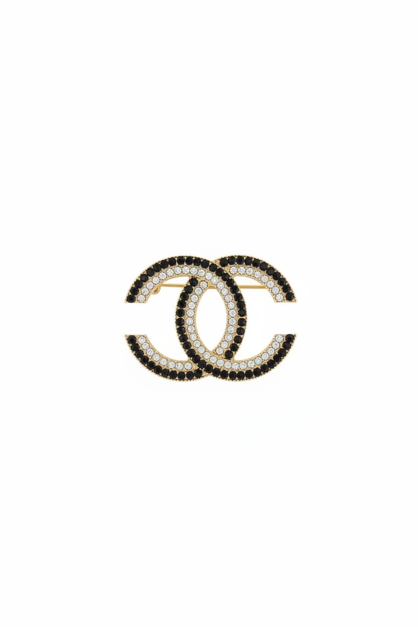 Broche black Chaney