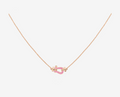 Collier Fred mini rose
