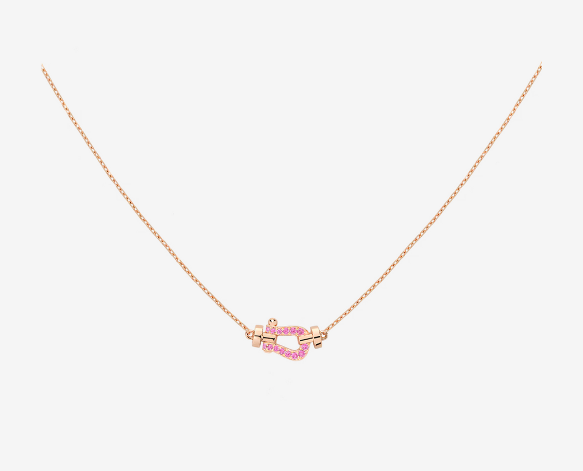 Collier Fred mini rose