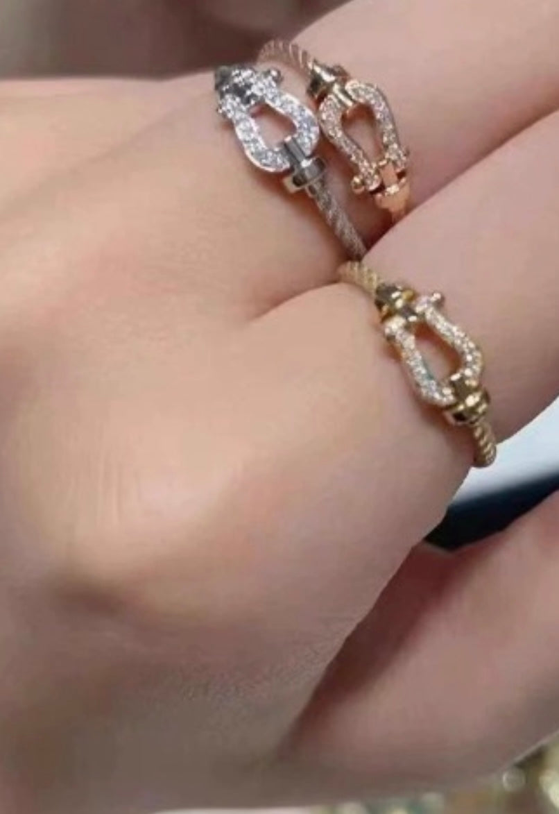 Bague Fred mini matière cuivre