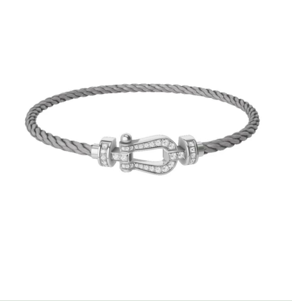 Bracelet Fanny mini full silver