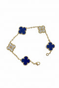 Bracelet VC mi diams mi bleu roi