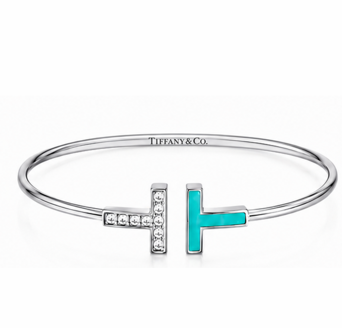 Bracelet jonc Tiffany