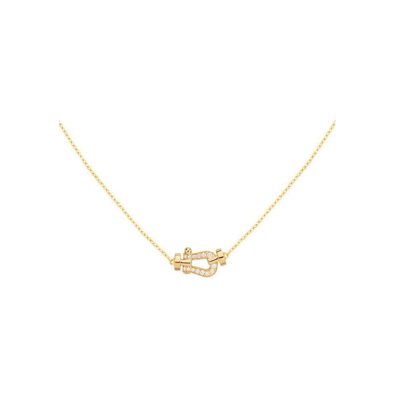 Collier Fanny mini Or matière cuivre