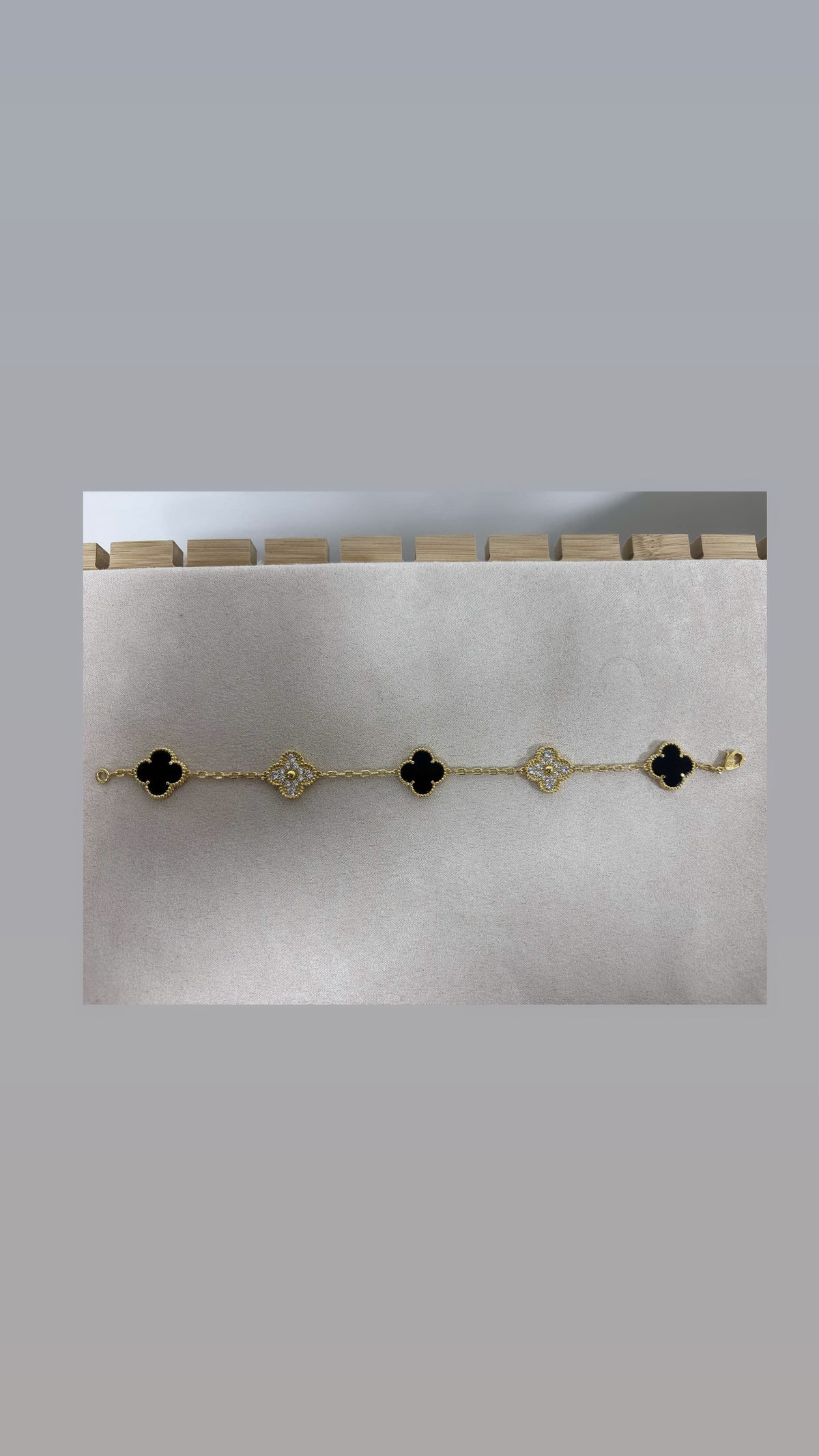 Bracelet VC mi diams mi noir