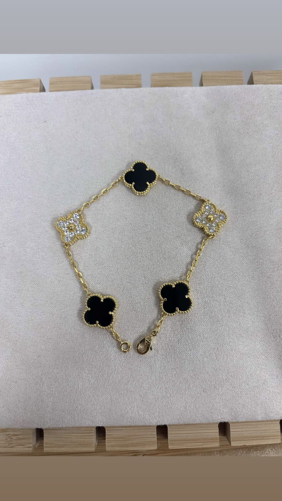 Bracelet VC mi diams mi noir