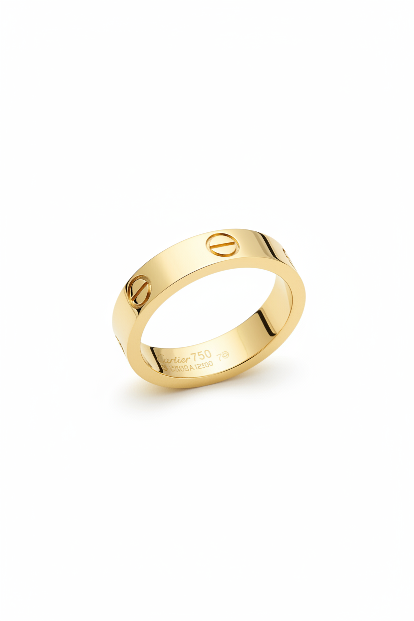 Bague Cartier love épaisse